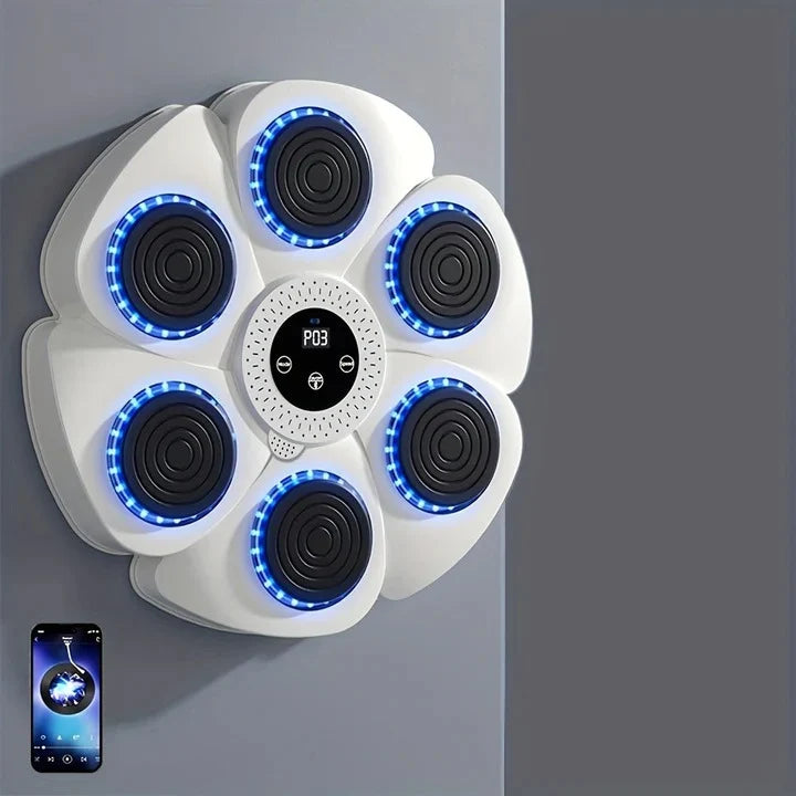 Boxing Target Wall-Mounted Smart Sensors & Music Sync