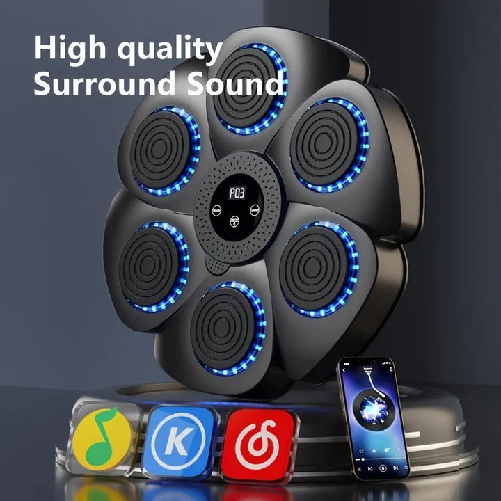 Boxing Target Wall-Mounted Smart Sensors & Music Sync