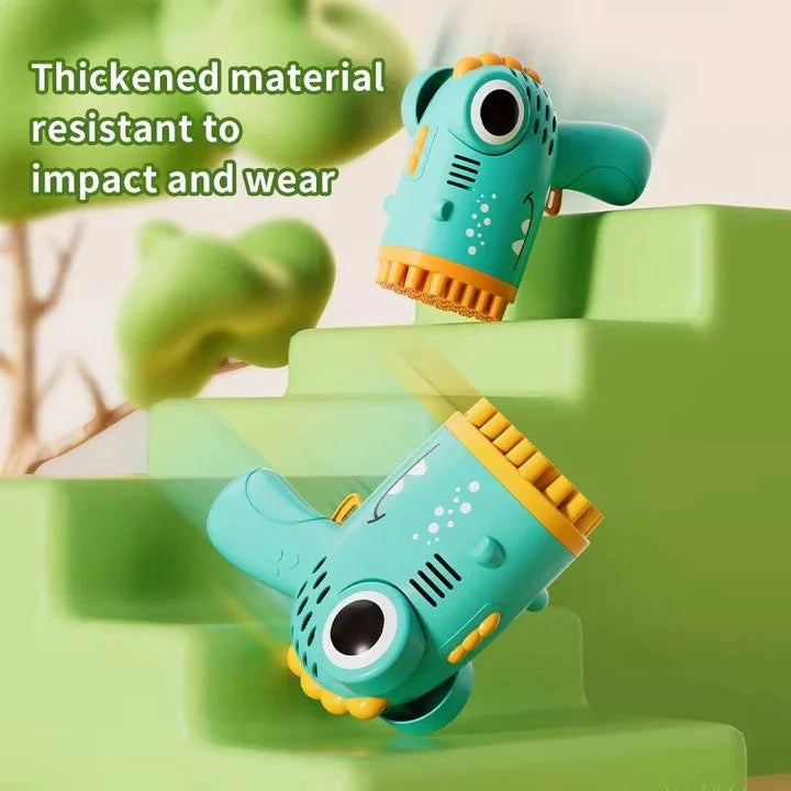 Bubble Blaster Dinosaur Design 40-Hole Nozzle Battery-Powered