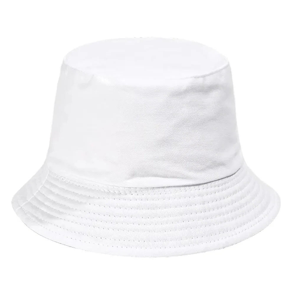 Bucket Hat Washed Denim Foldable Sun Protection