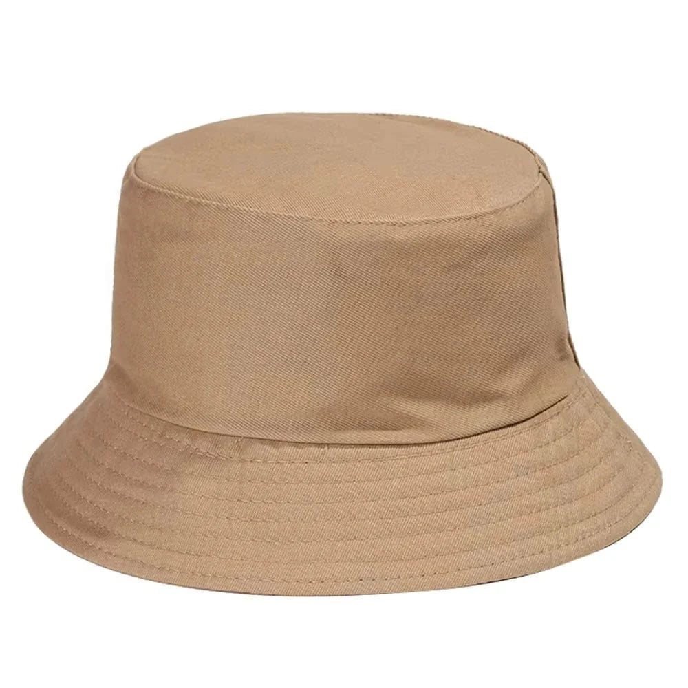 Bucket Hat Washed Denim Foldable Sun Protection
