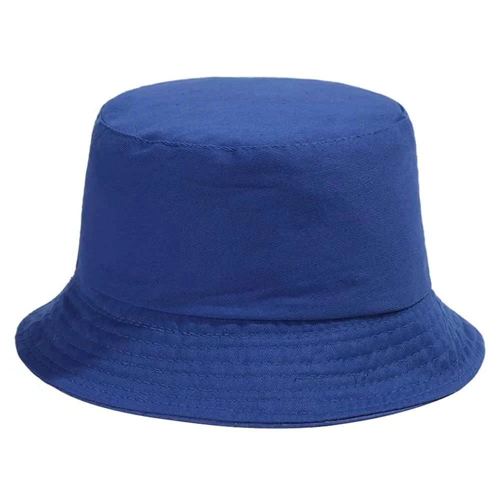 Bucket Hat Washed Denim Foldable Sun Protection