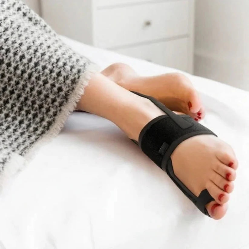 Bunion Brace Triple Adjustable Straps Cotton Lined Low Profile