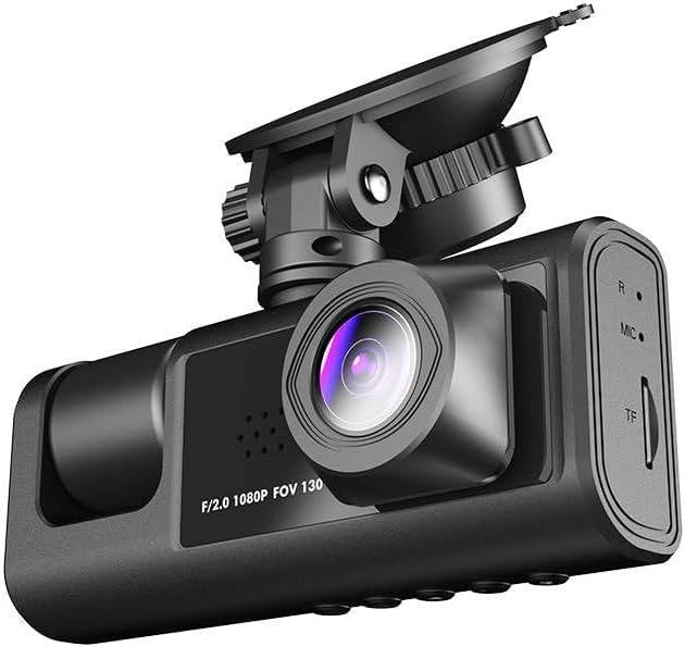 Car Dash Camera Triple Channel 1080p Front Cabin Rear