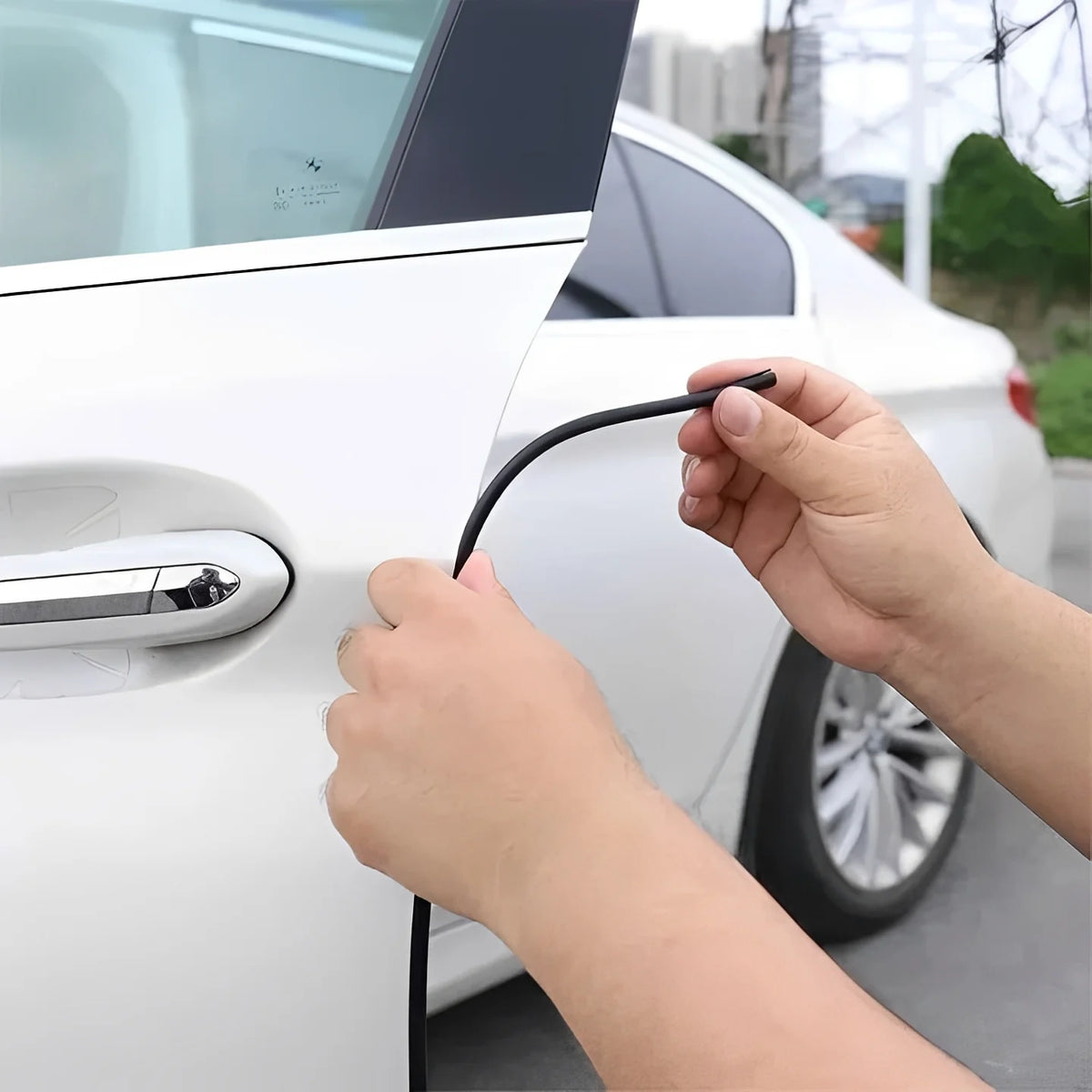 Car Door Edge Protector U-Shaped Pressure-Fit 16.4 Ft