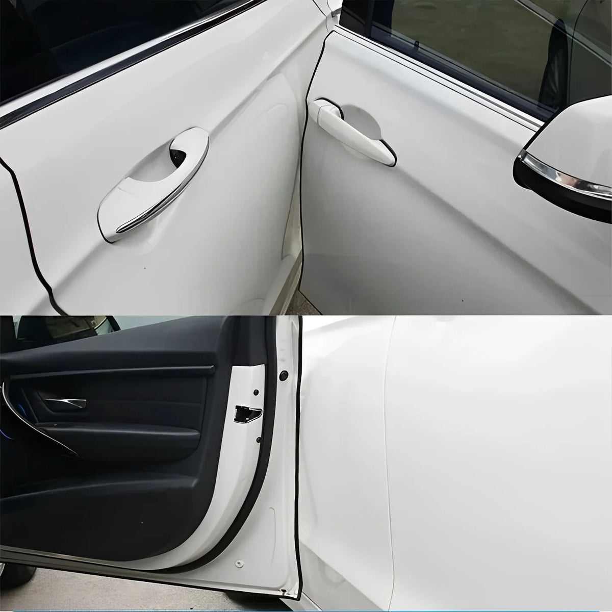 Car Door Edge Protector U-Shaped Pressure-Fit 16.4 Ft