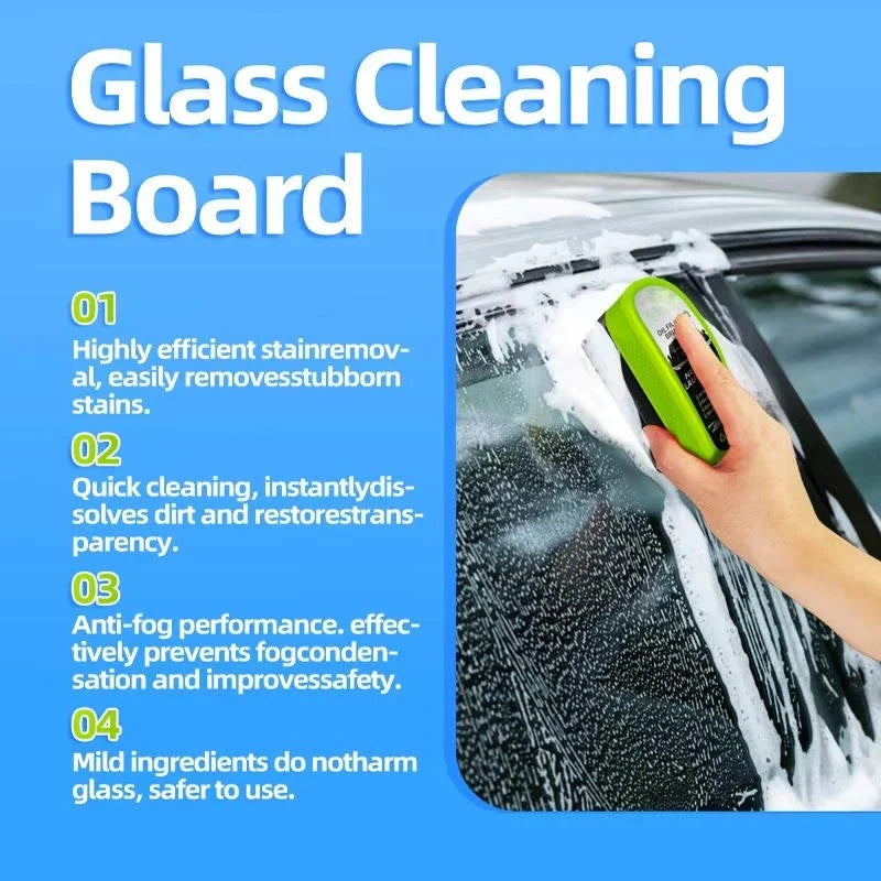 Car Glass Cleaning Brush Oil Film Removal Water-Repellent Coating