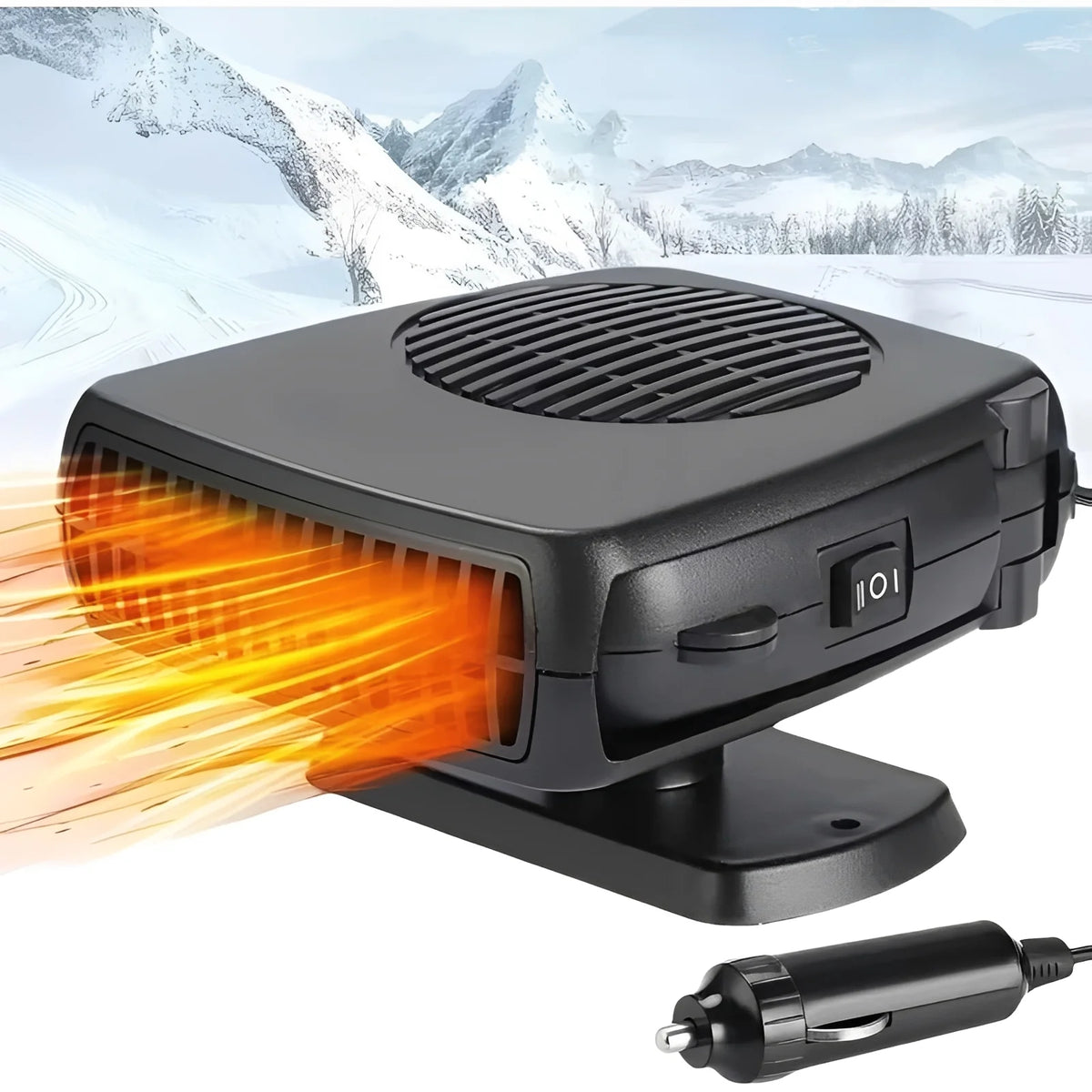 Car Heater & Fan Dual-Mode Windshield Defogger 12V 24V