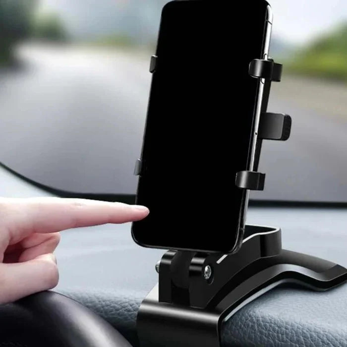 Car Phone Mount Automatic Clamp Vibration Control