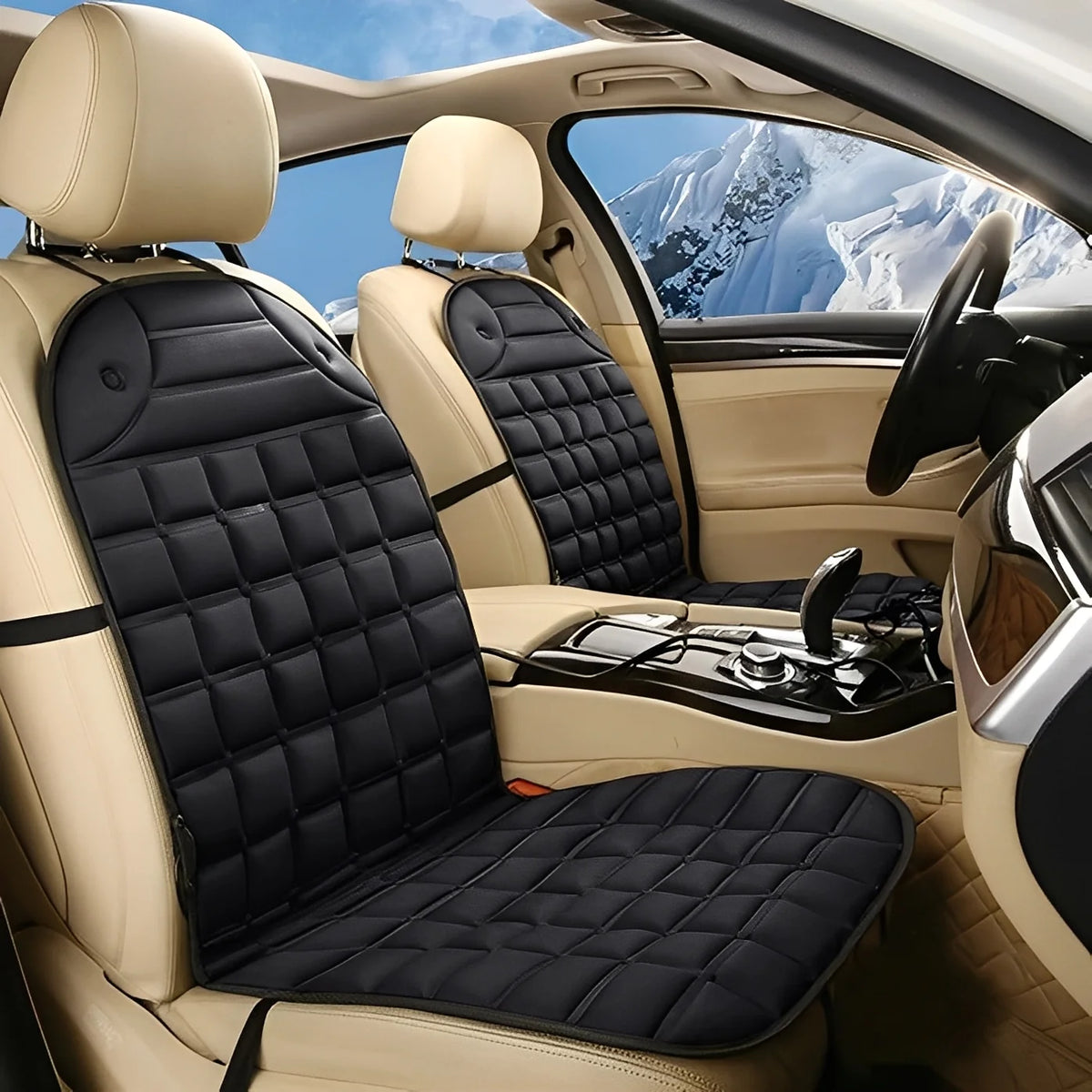 Car Seat Cushion Heated 12V Car Plug Temperature Control