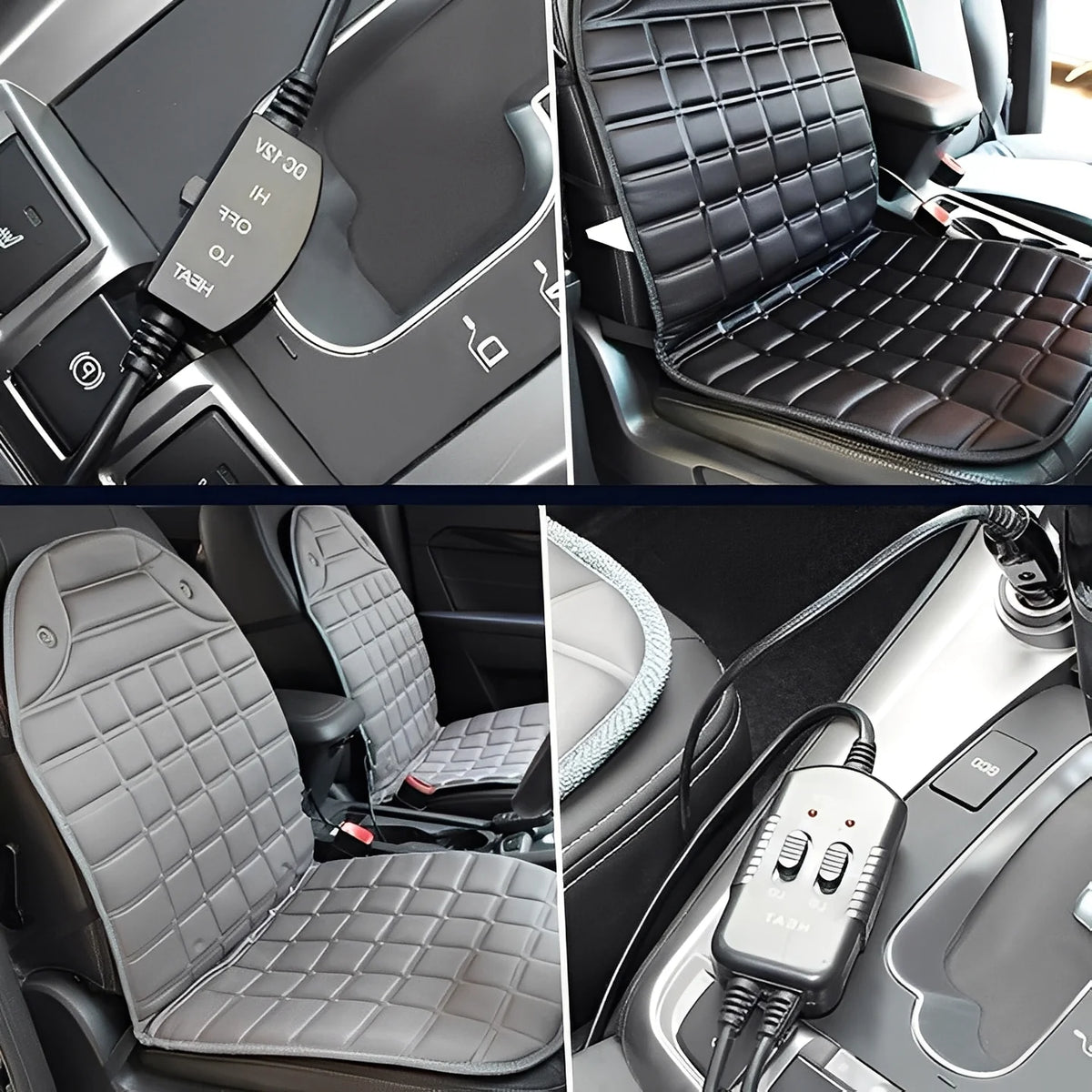 Car Seat Cushion Heated 12V Car Plug Temperature Control