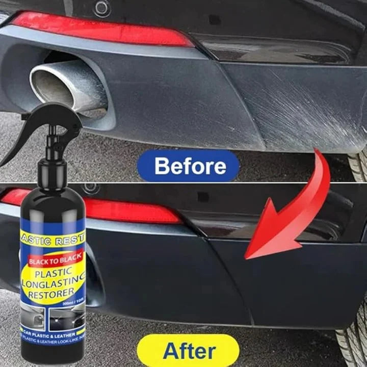 Car Trim Restorer Color Restore & UV Protection