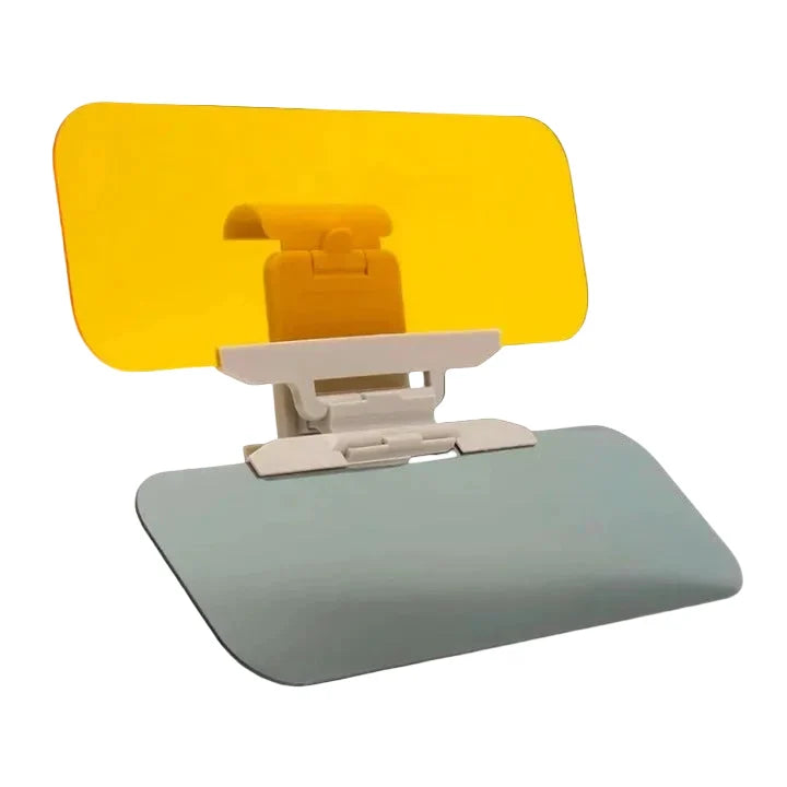 Car Visor Extender Dual-Lens Day & Night Universal Clip-On