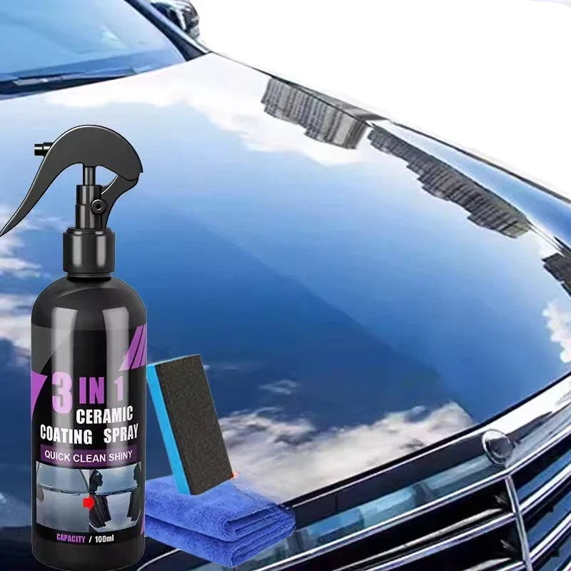 Ceramic Coating Spray Hydrophobic Multi-Surface 12-Month Protection