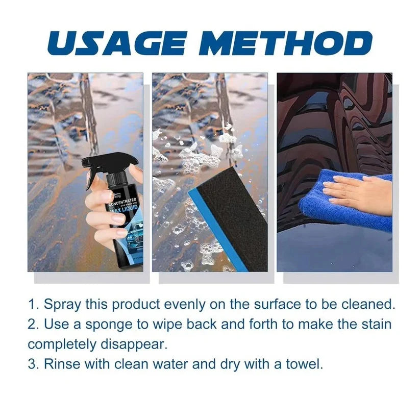 Ceramic Coating Spray Waterless Hydrophobic Long-Lasting Protection