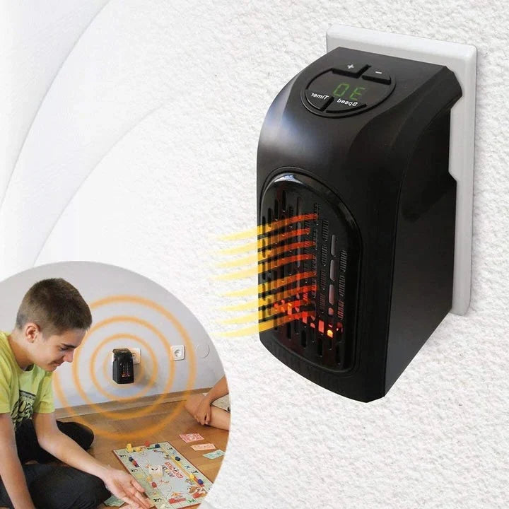 Ceramic Space Heater Adjustable 1000 to 2000W Overheat Protection