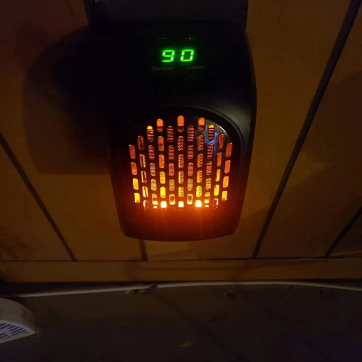 Ceramic Space Heater Adjustable 1000 to 2000W Overheat Protection