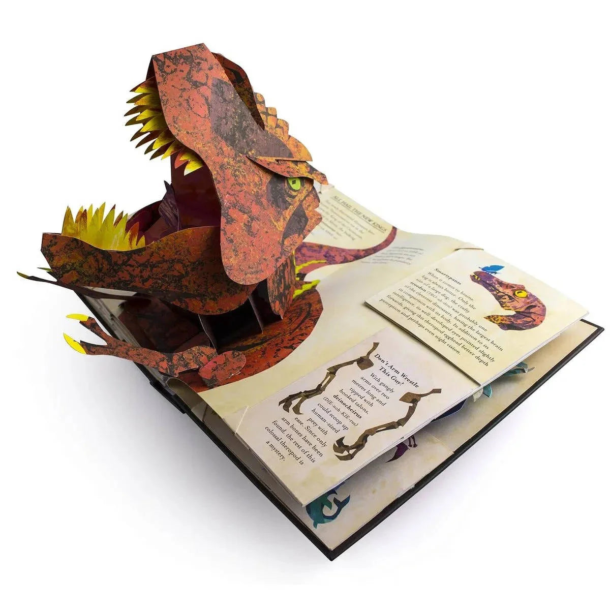 Children's Pop-Up Book 3D Dinosaur Scenes Hardcover