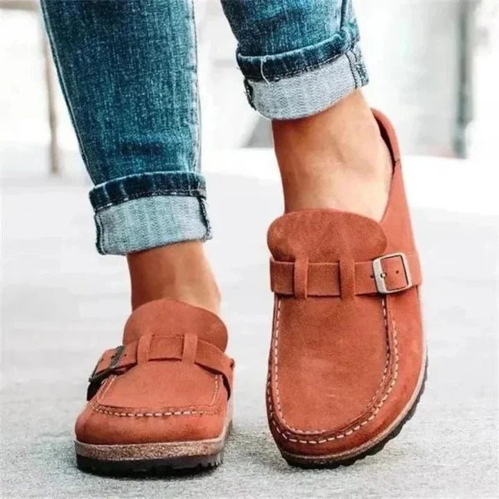 Clogs Closed Toe Adjustable Buckle Strap