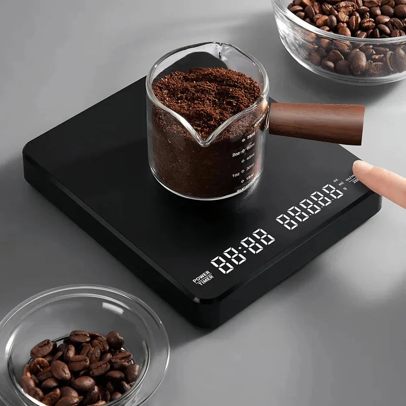 Coffee Scale 0.1g Precision Built-In Timer
