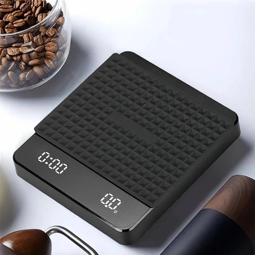 Coffee Scale 0.1g Precision Built-In Timer
