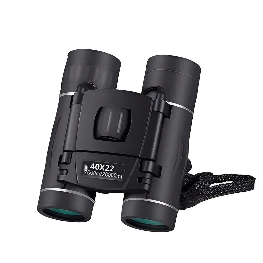 Compact Binoculars 40x Magnification HD Coated Lenses Foldable