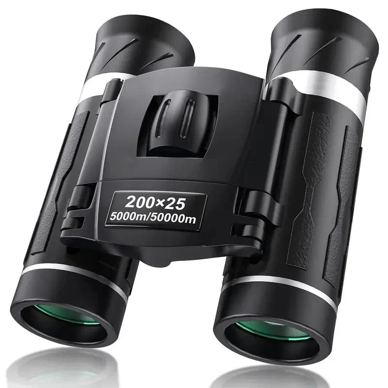 Compact Binoculars Foldable Waterproof FMC Coated Lenses