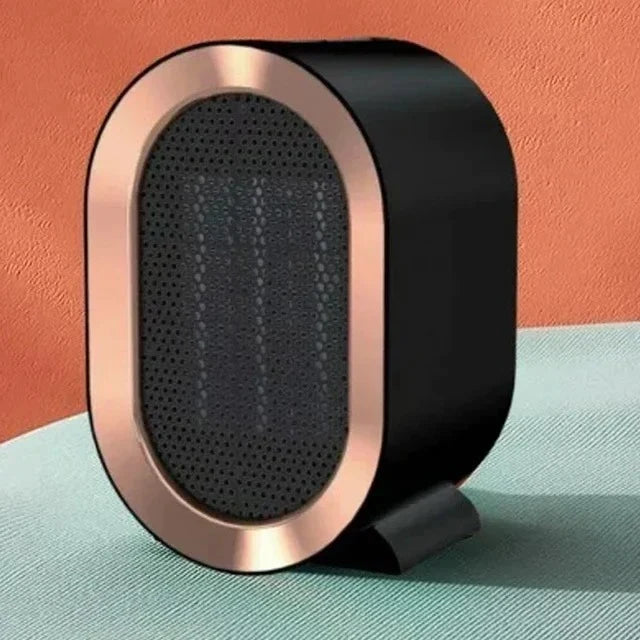 Compact Ceramic Heater Silent Thermostat & Timer