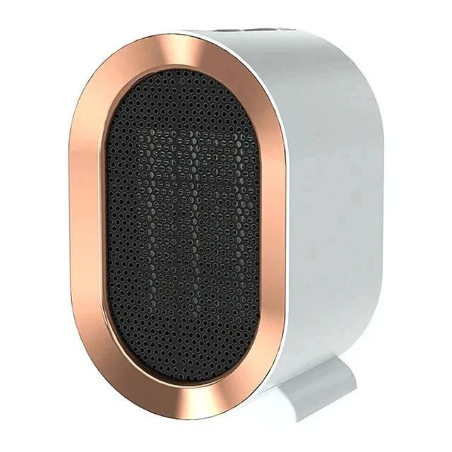 Compact Ceramic Heater Silent Thermostat & Timer