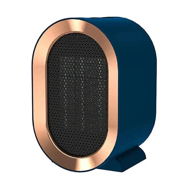 Compact Ceramic Heater Silent Thermostat & Timer