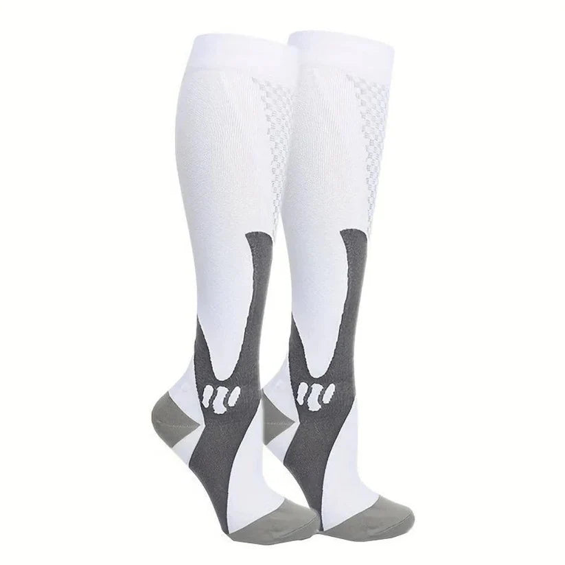 Compression Socks Breathable Moisture-Wicking Calf & Foot Support