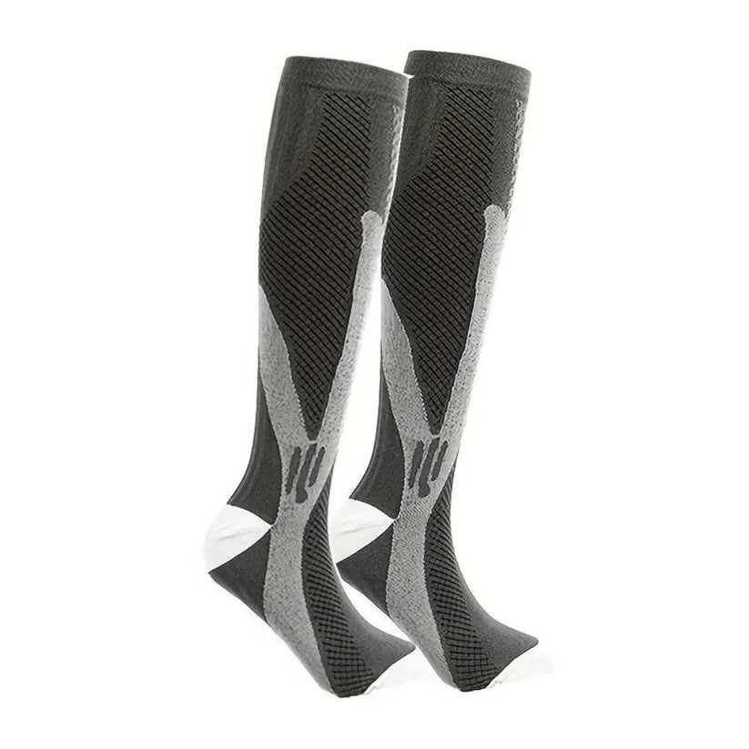 Compression Socks Breathable Moisture-Wicking Calf & Foot Support