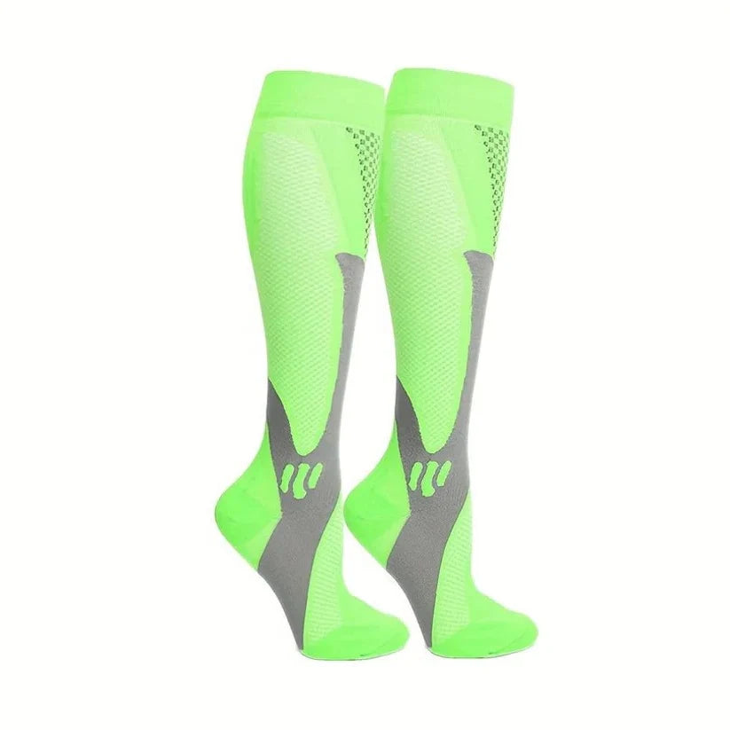 Compression Socks Breathable Moisture-Wicking Calf & Foot Support