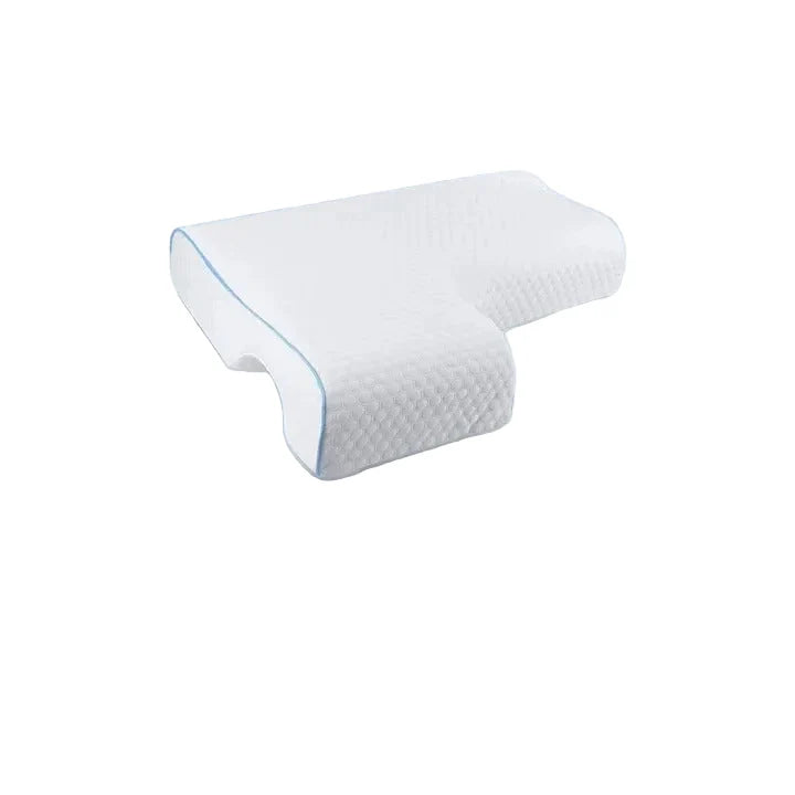 Couples Pillow L-Shaped Arm Tunnel Memory Foam & Washable Cover