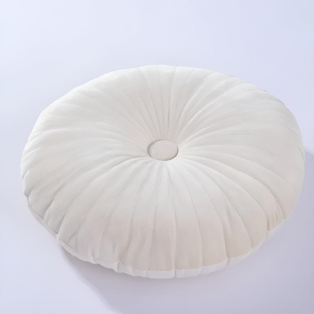 Cushion Pumpkin Shaped Polyester 14 Inch
