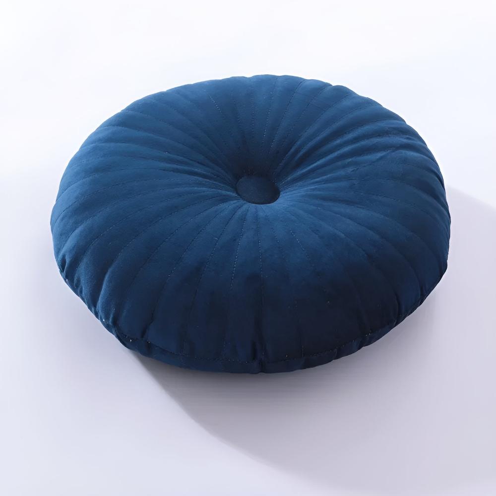 Cushion Pumpkin Shaped Polyester 14 Inch