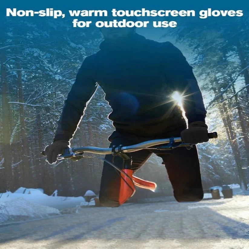 Cycling Gloves Thermally Insulated Touchscreen Tips