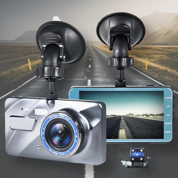 Dash Camera Front & Rear 1080p Night Vision