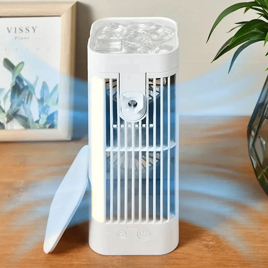 Desk Fan USB-Powered Humidifier Ultra-Quiet