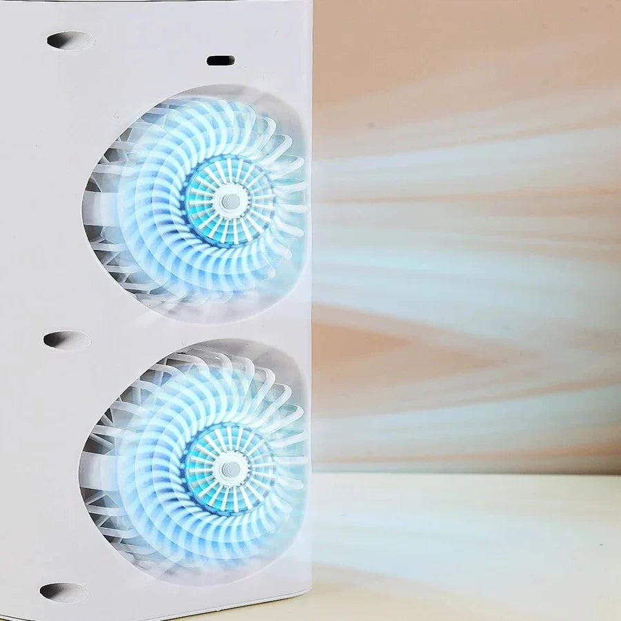 Desk Fan USB-Powered Humidifier Ultra-Quiet