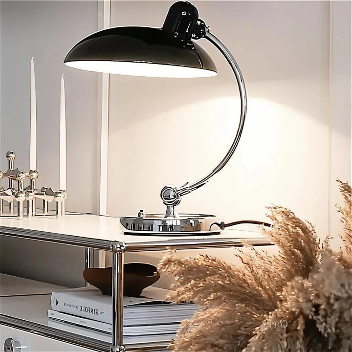 Desk Lamp Adjustable Dome Head Iron Base