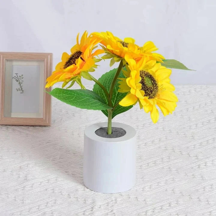 Desk Lamp LED Copper Stem USB Rechargeable
