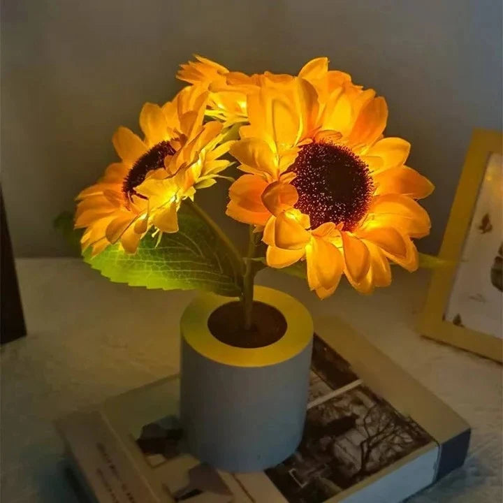 Desk Lamp LED Copper Stem USB Rechargeable