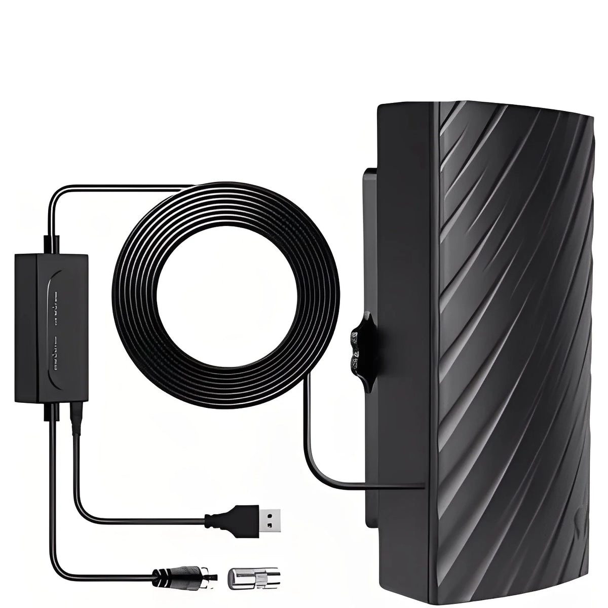 Digital TV Antenna Amplified VHF UHF 16.5 Foot Cable