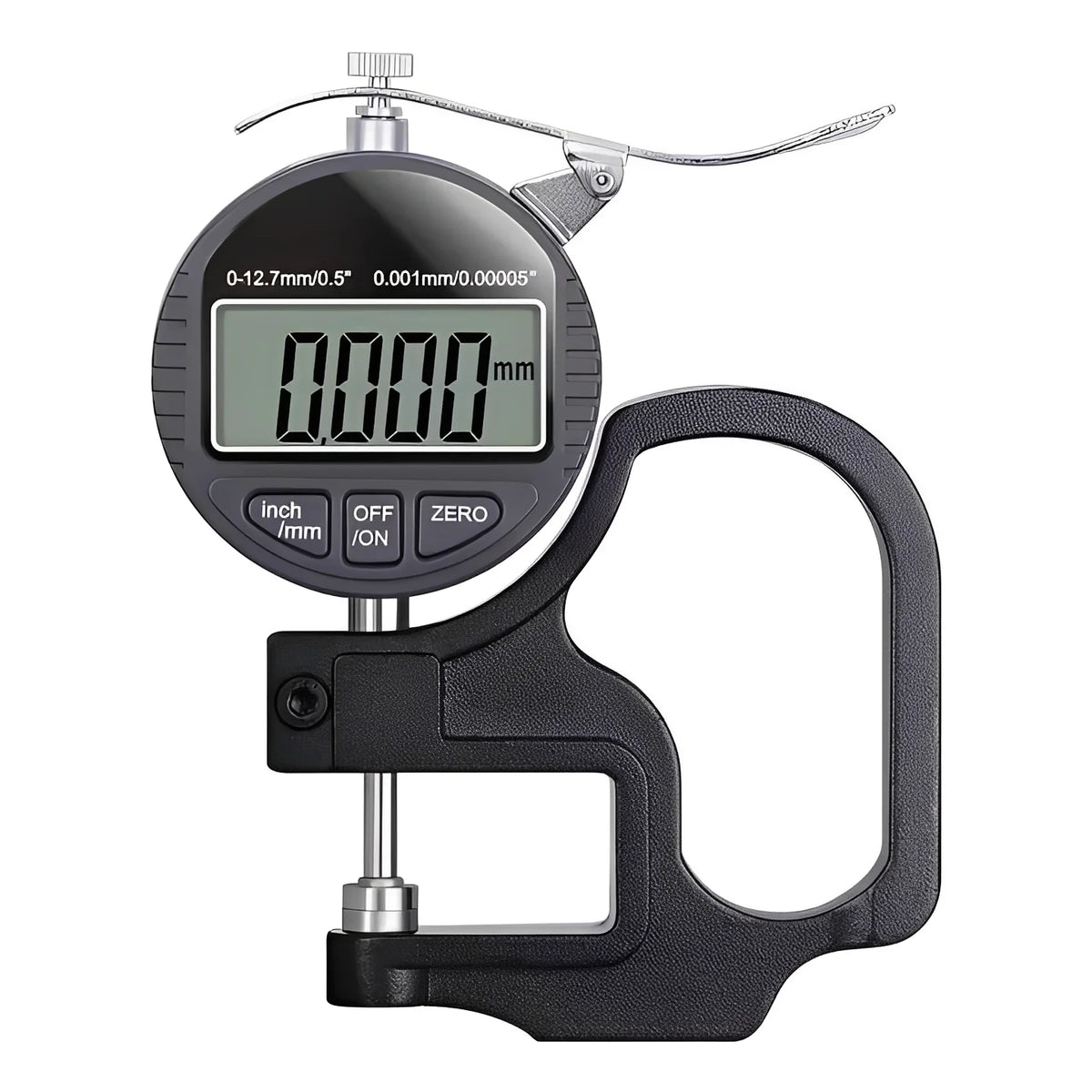 Digital Thickness Gauge 0.001 mm Resolution LCD