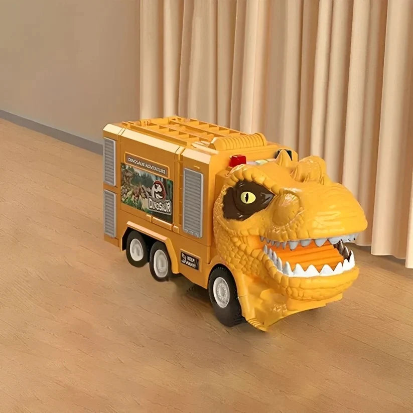 Dinosaur Carrier Transforming Truck Storage & Lights