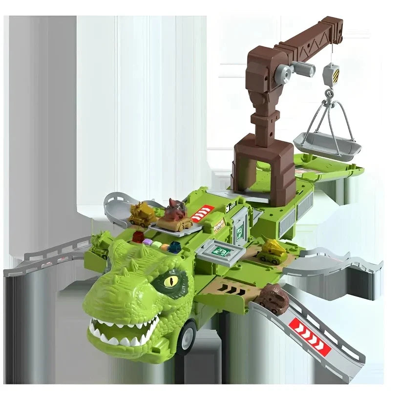Dinosaur Carrier Transforming Truck Storage & Lights