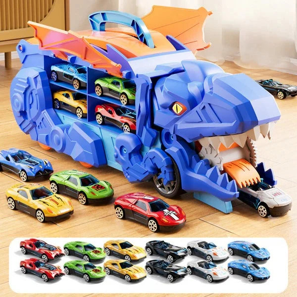 Dinosaur Toy Truck Mini Figures & Play Mat