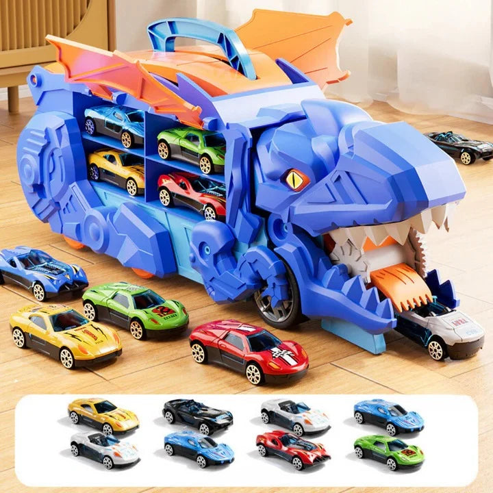 Dinosaur Toy Truck Mini Figures & Play Mat