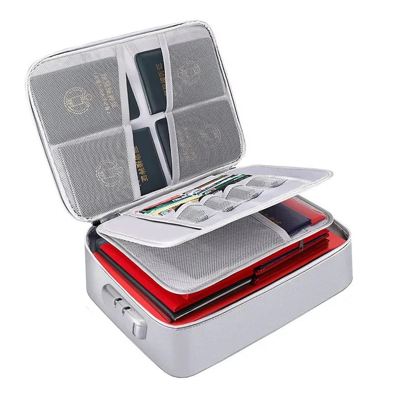 Document Organizer Fire & Water Resistant Fits US Letter